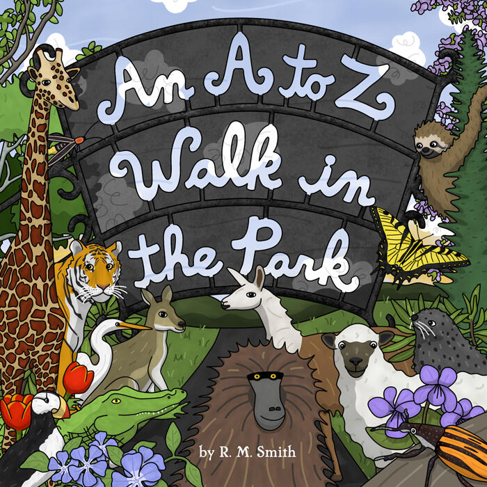 An A to Z Walk in the Park: Animal Alphabet Book